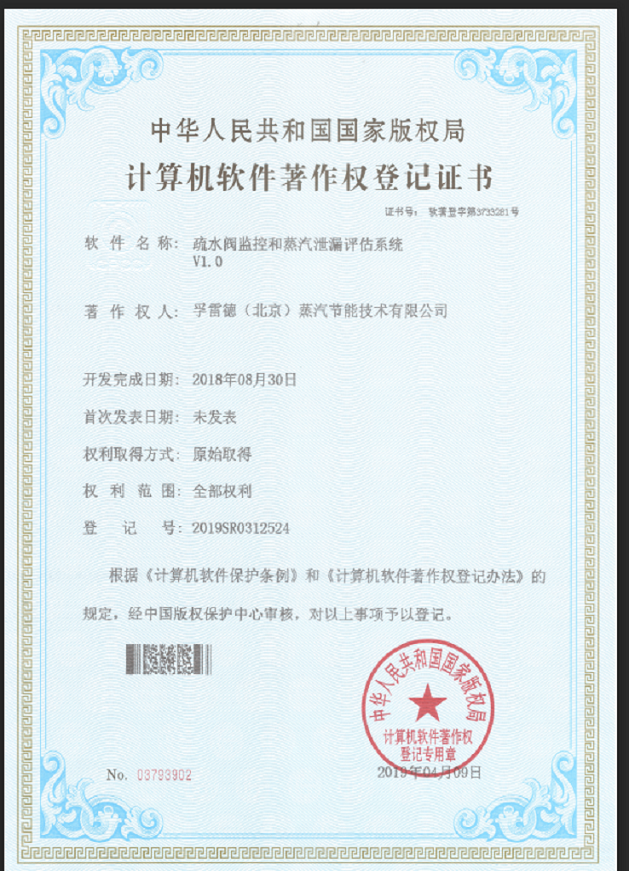 疏水阀监控和蒸汽泄漏评估系统